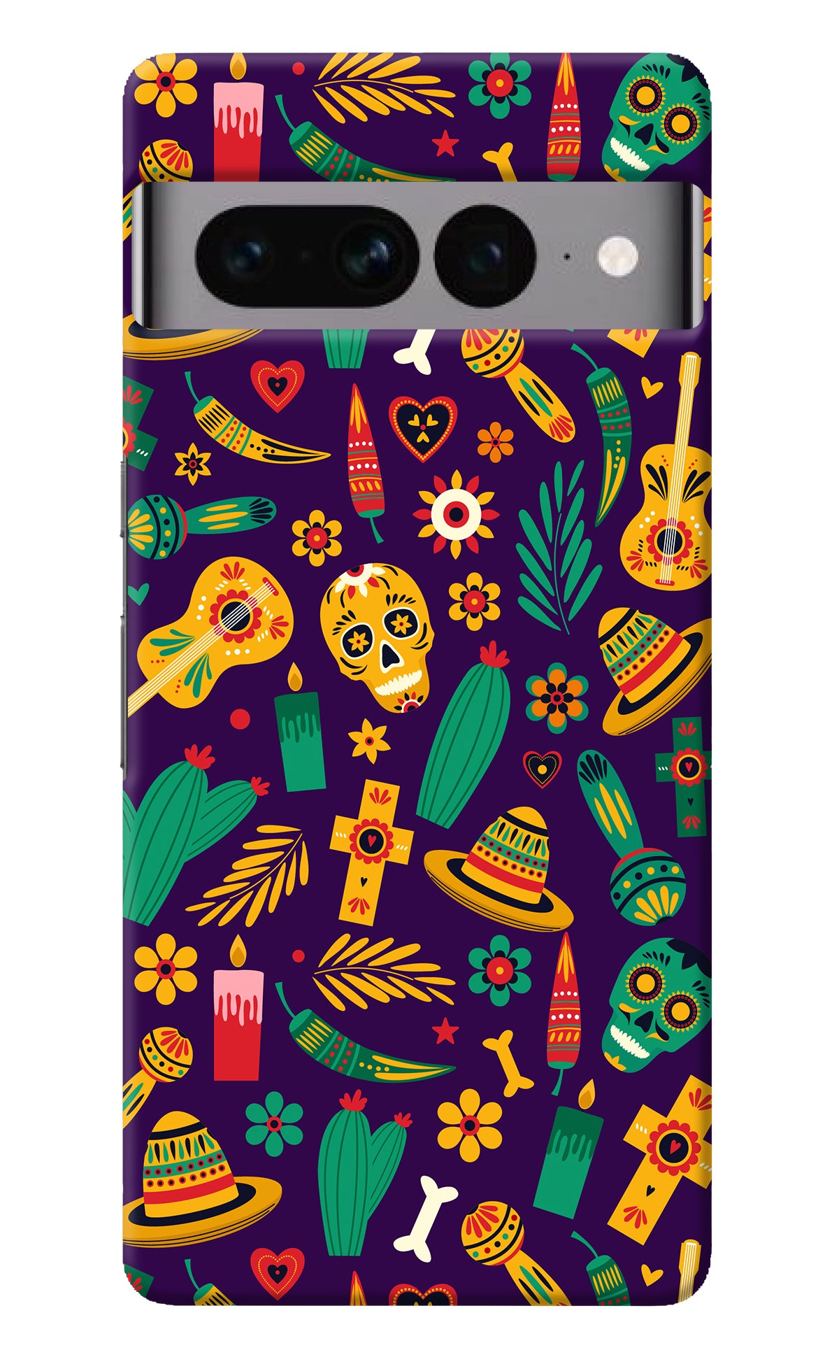 Mexican Artwork Google Pixel 7 Pro Back Cover