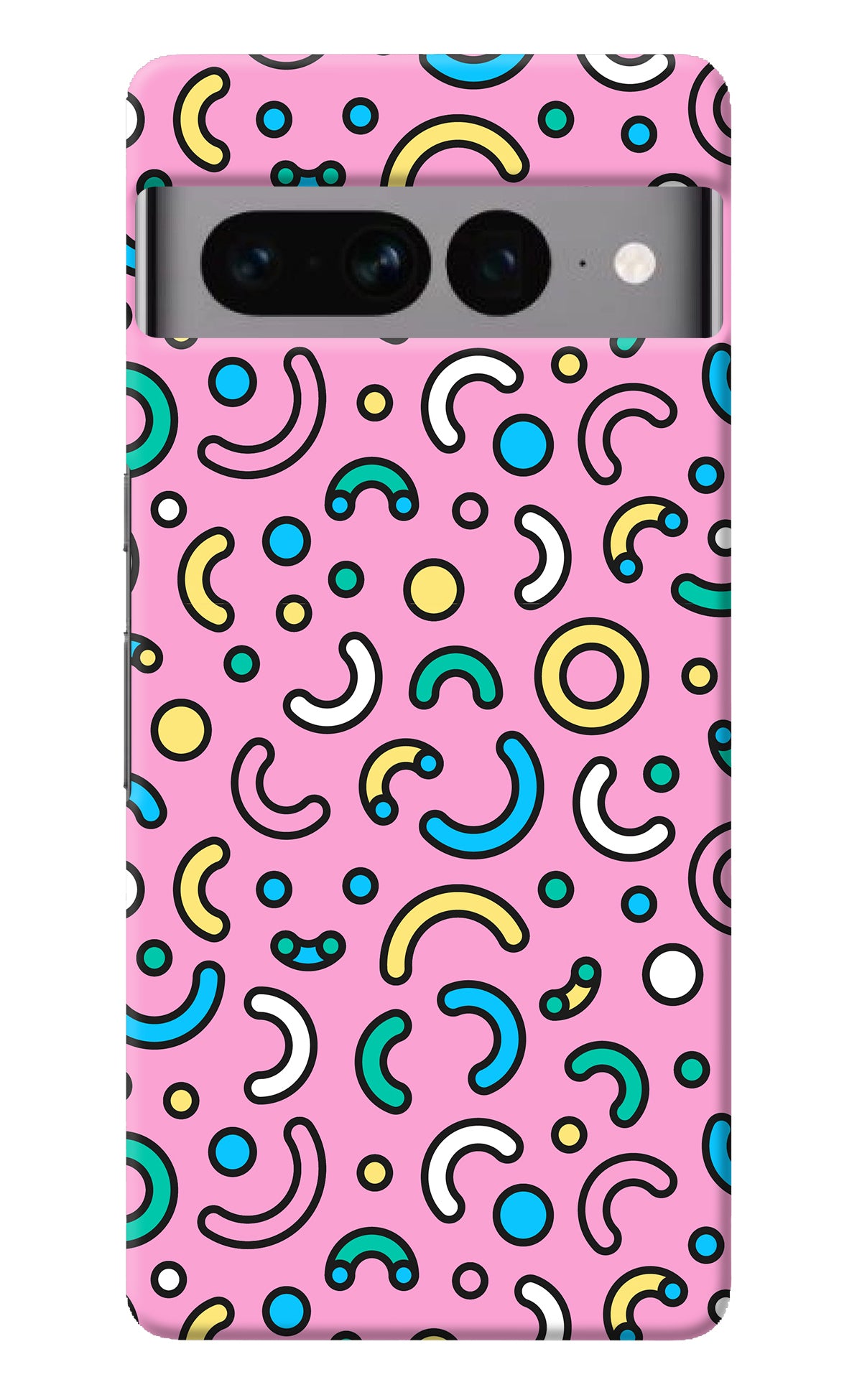 Memphis Design Google Pixel 7 Pro Back Cover