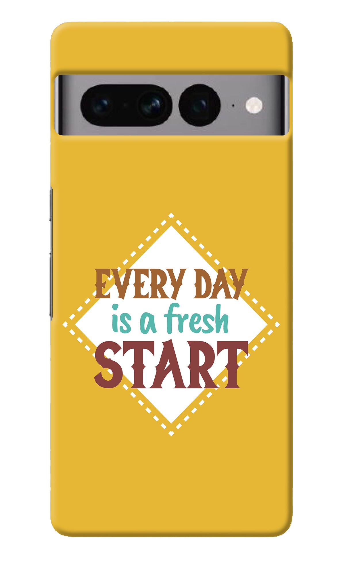 Every day is a Fresh Start Google Pixel 7 Pro Back Cover