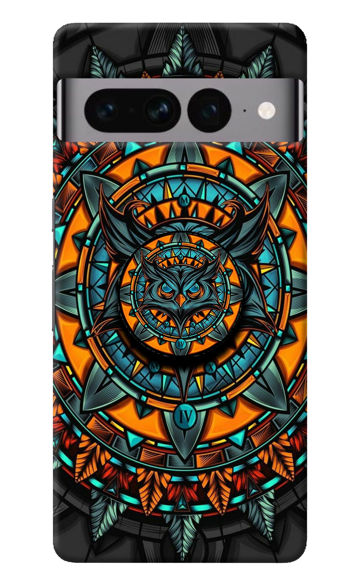 Angry Owl Google Pixel 7 Pro Pop Case