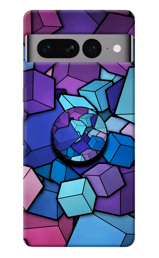 Cubic Abstract Google Pixel 7 Pro Pop Case
