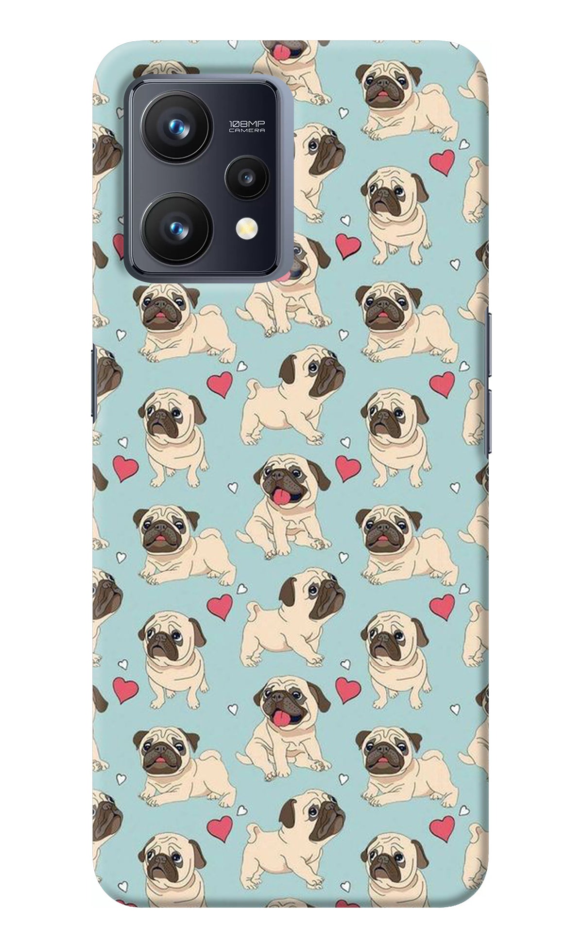 Pug Dog Realme 9 4G Back Cover