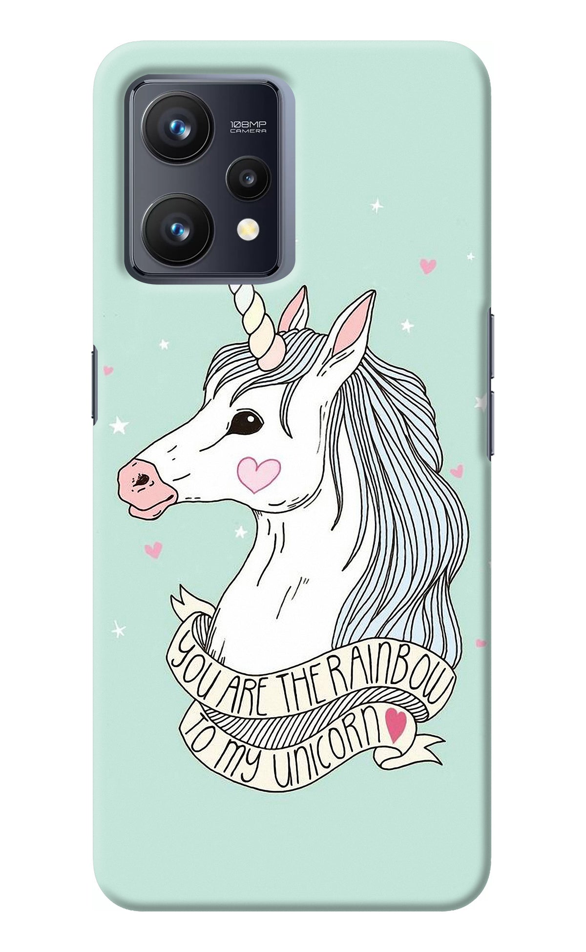 Unicorn Wallpaper Realme 9 4G Back Cover