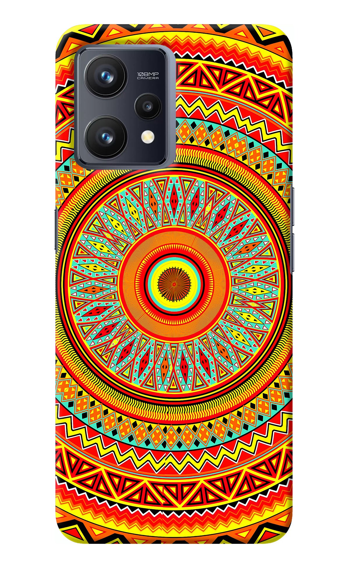 Mandala Pattern Realme 9 4G Back Cover