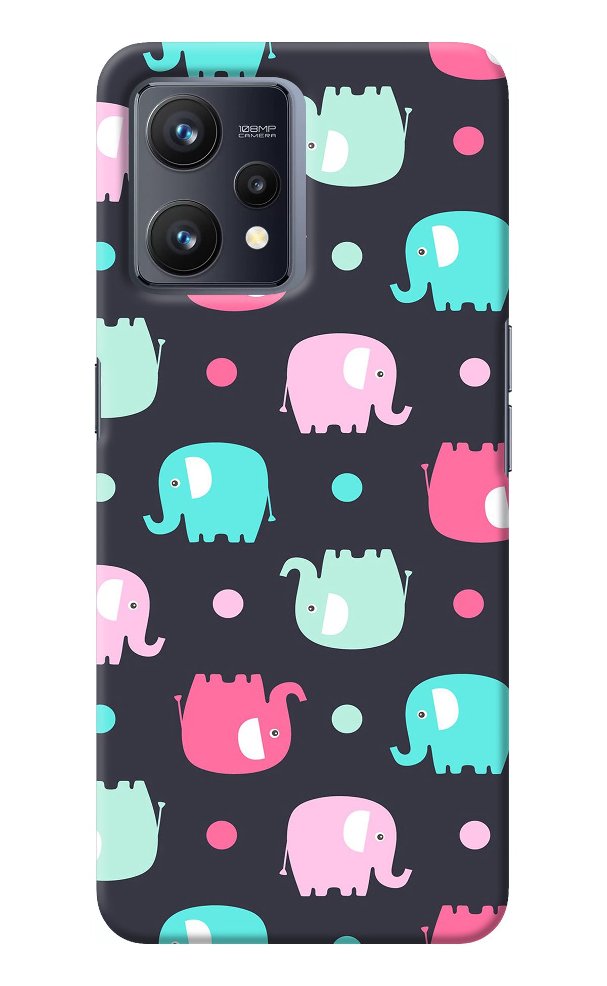 Elephants Realme 9 4G Back Cover