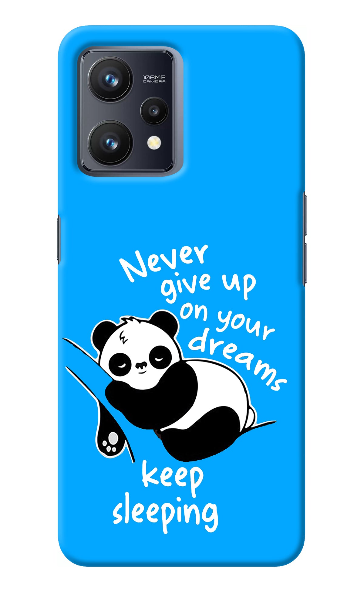 Keep Sleeping Realme 9 4G Back Cover