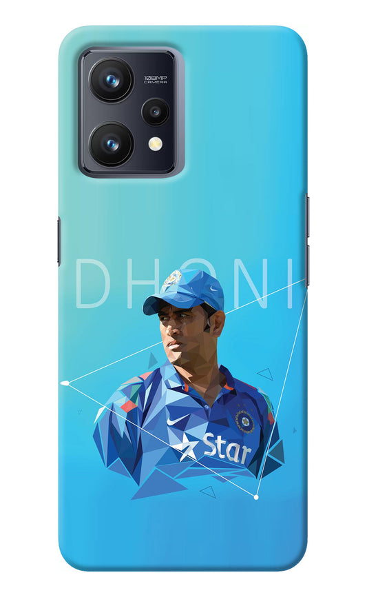 Dhoni Artwork Realme 9 4G Back Cover