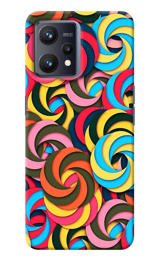 Spiral Pattern Realme 9 4G Back Cover