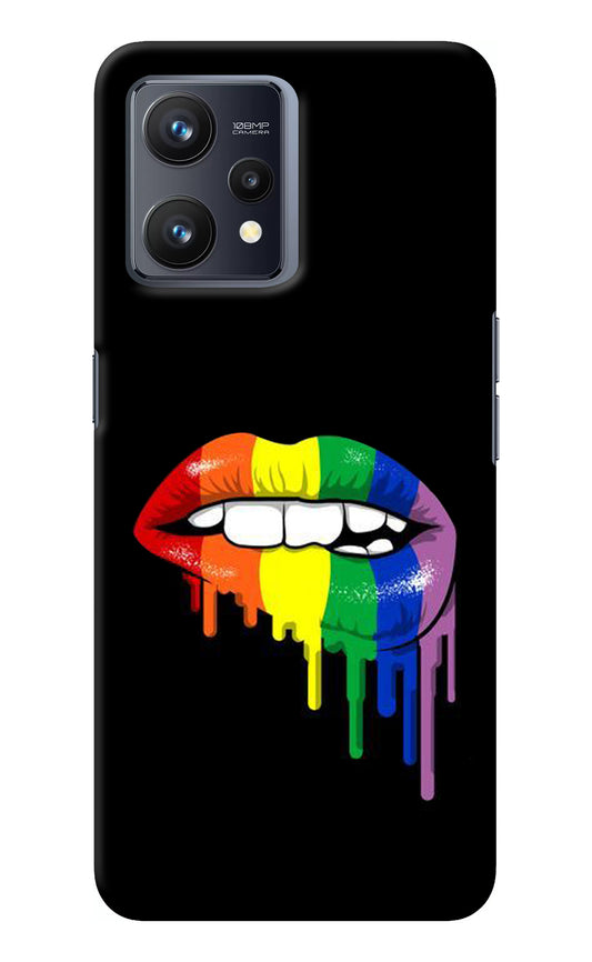 Lips Biting Realme 9 4G Back Cover