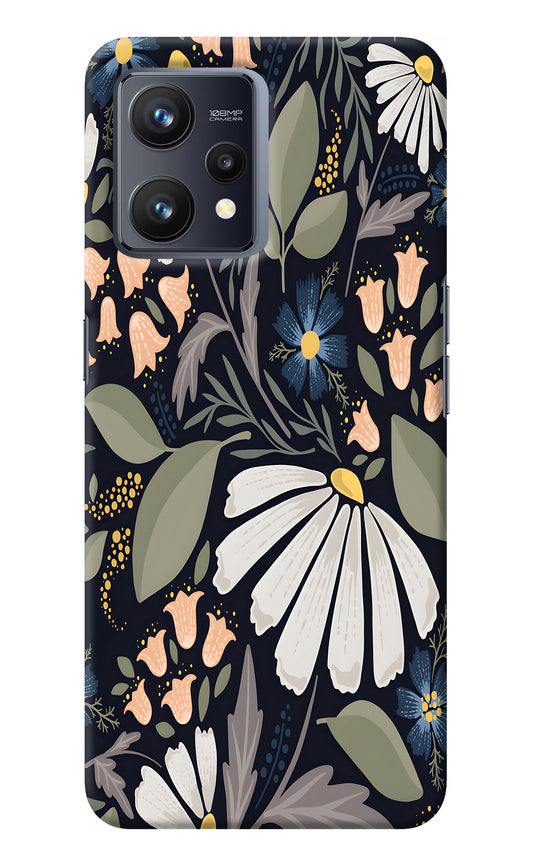 Flowers Art Realme 9 4G Back Cover