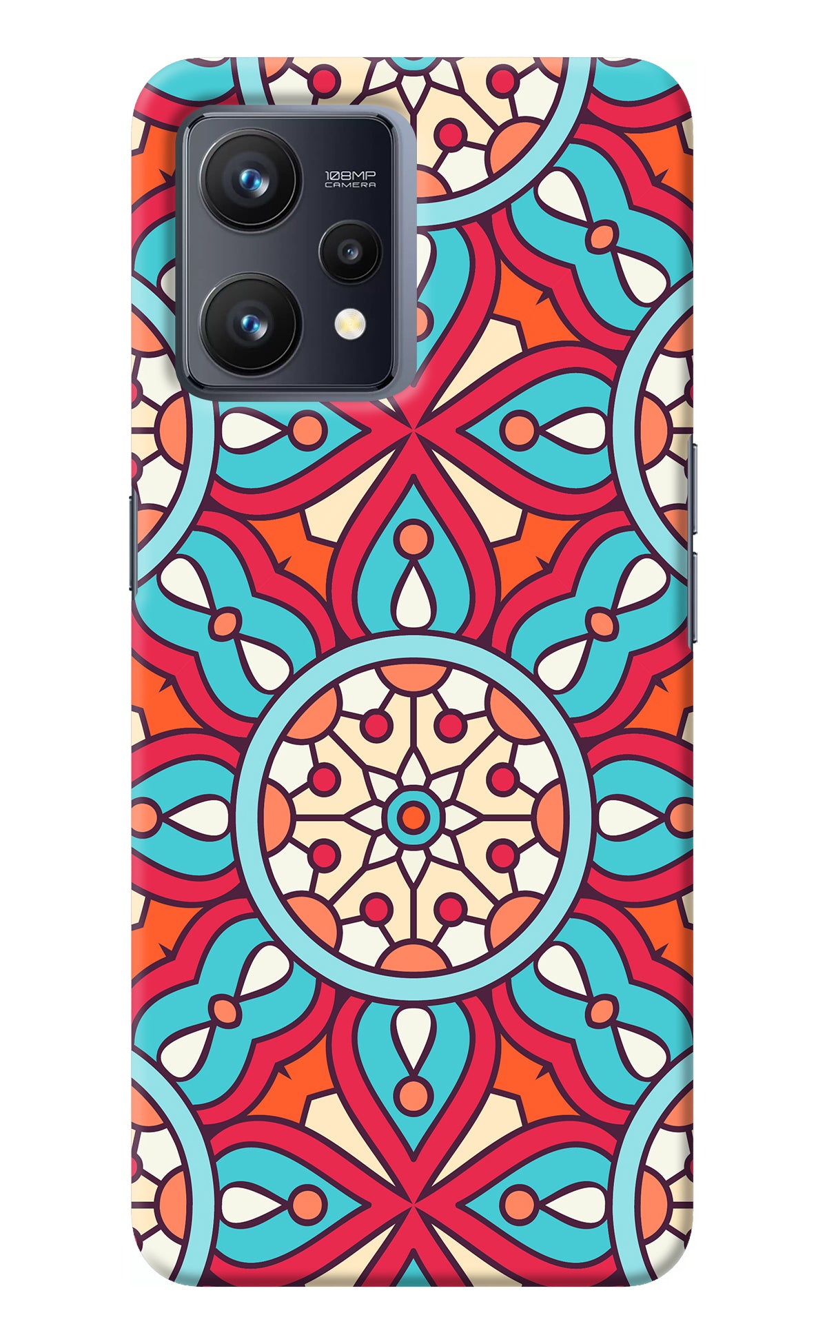 Mandala Geometric Realme 9 4G Back Cover