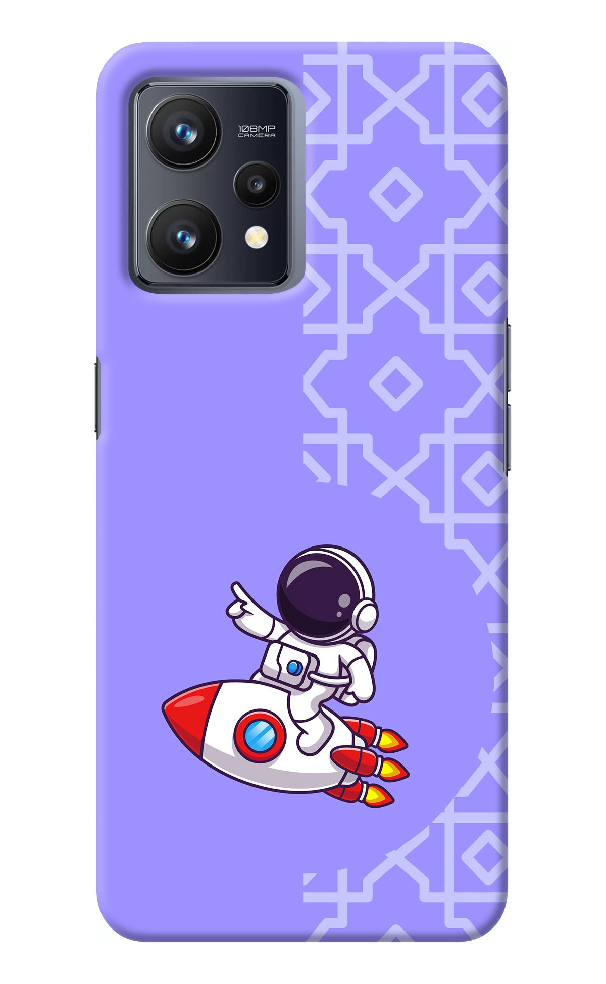 Cute Astronaut Realme 9 4G Back Cover