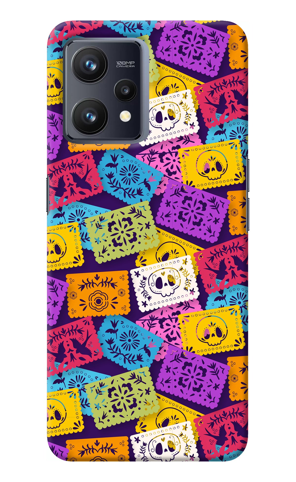 Mexican Pattern Realme 9 4G Back Cover