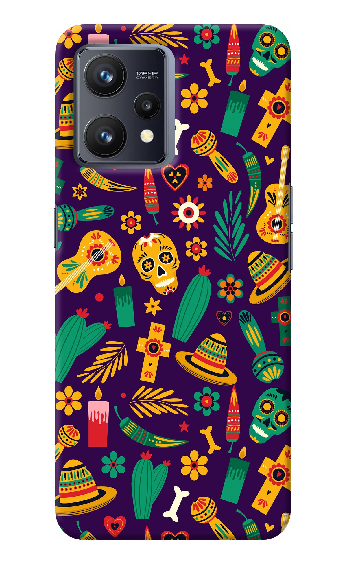 Mexican Artwork Realme 9 4G Back Cover