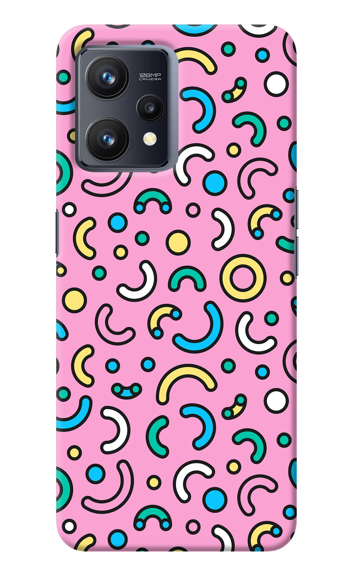 Memphis Design Realme 9 4G Back Cover