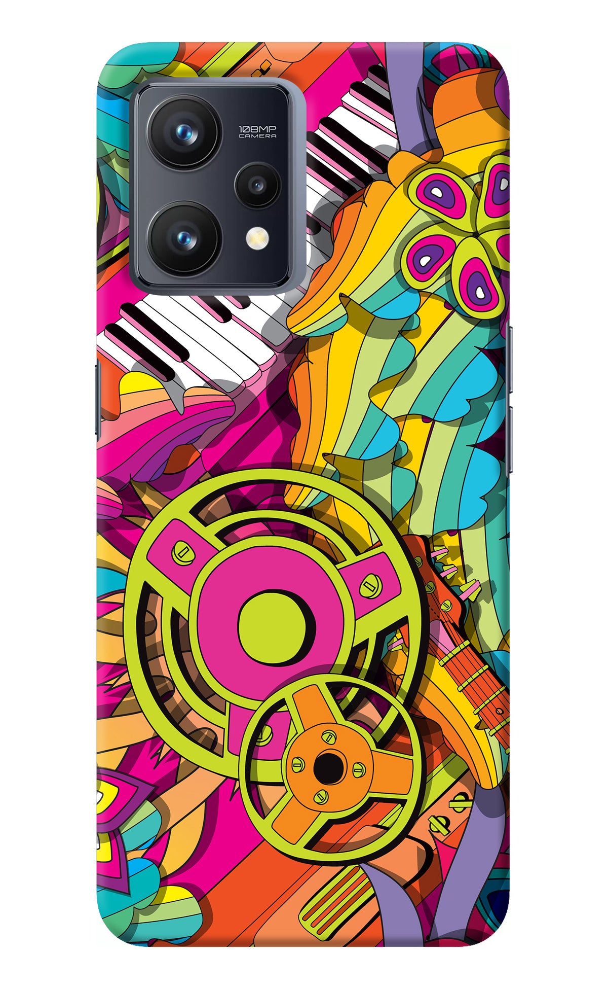 Music Doodle Realme 9 4G Back Cover