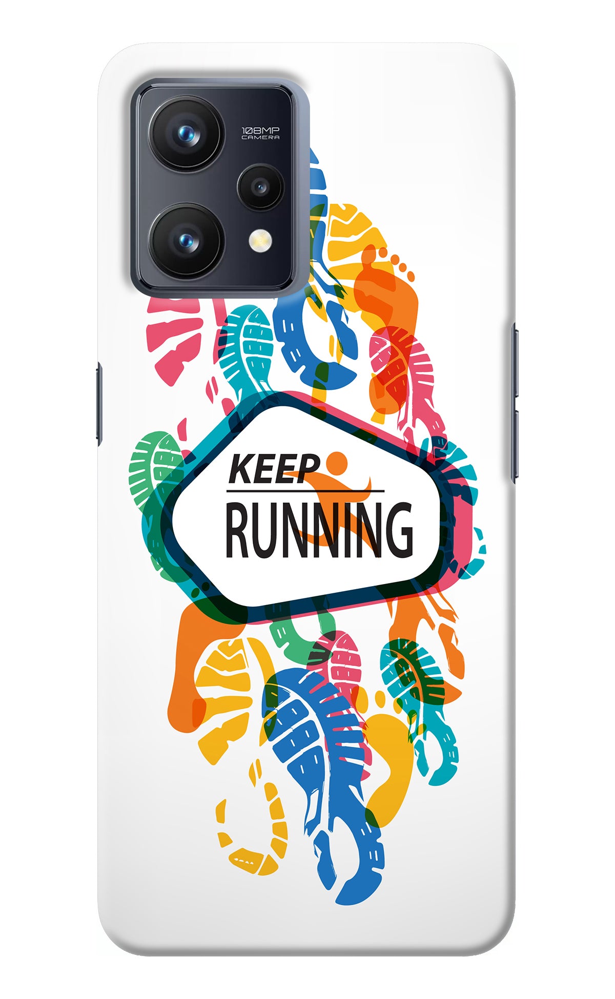 Keep Running Realme 9 4G Back Cover