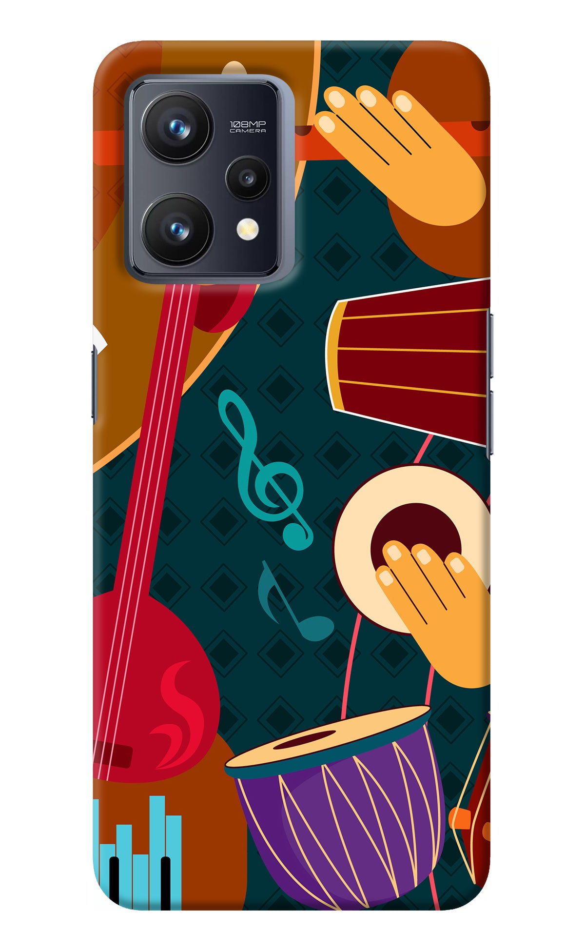 Music Instrument Realme 9 4G Back Cover