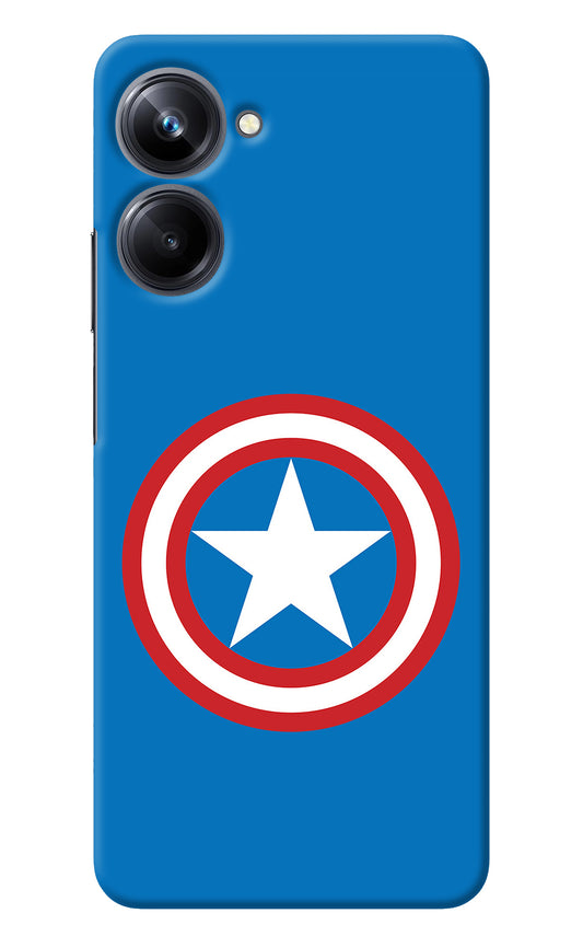 Captain America Logo Realme 10 Pro 5G Back Cover