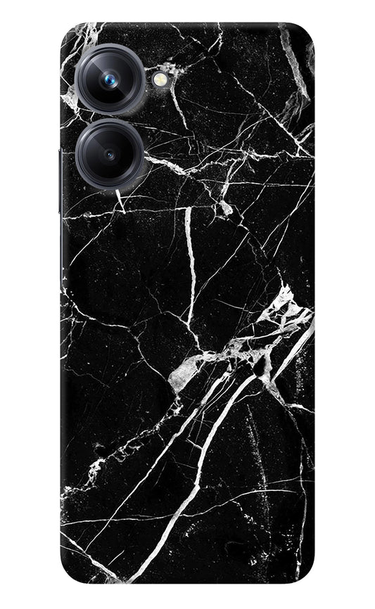 Black Marble Pattern Realme 10 Pro 5G Back Cover