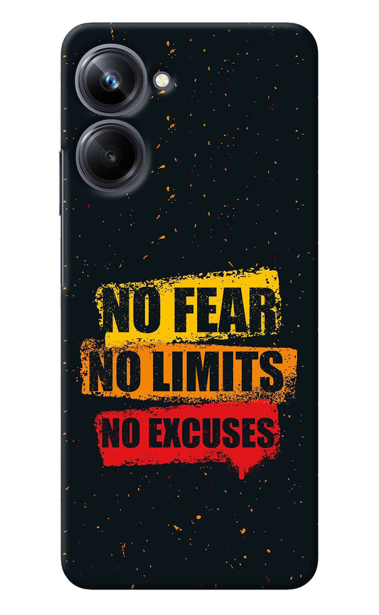 No Fear No Limits No Excuse Realme 10 Pro 5G Back Cover