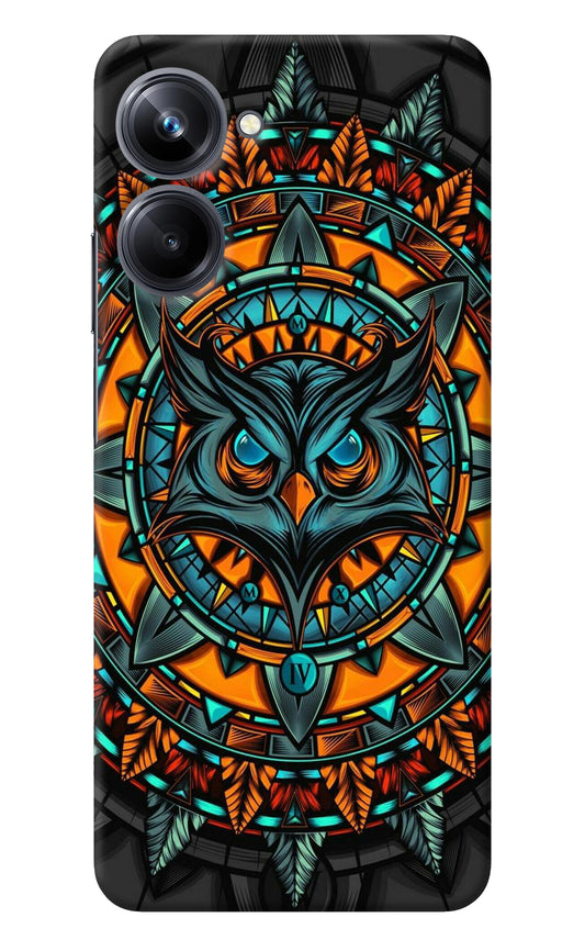 Angry Owl Art Realme 10 Pro 5G Back Cover