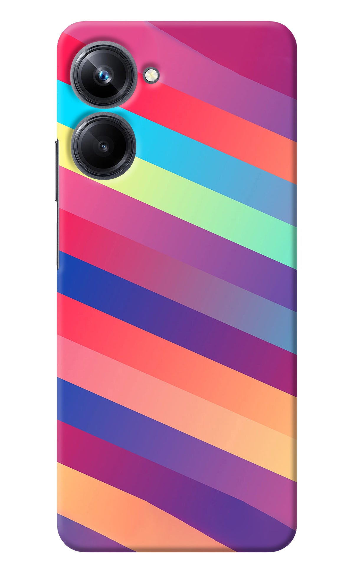 Stripes color Realme 10 Pro 5G Back Cover