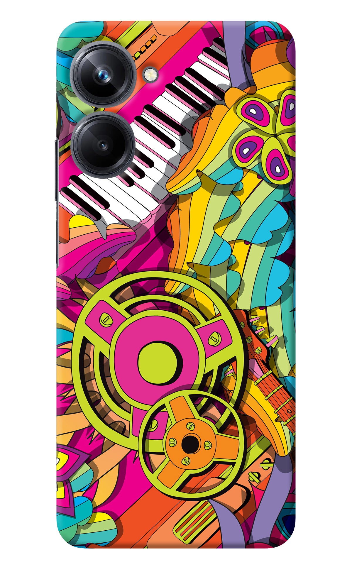 Music Doodle Realme 10 Pro 5G Back Cover