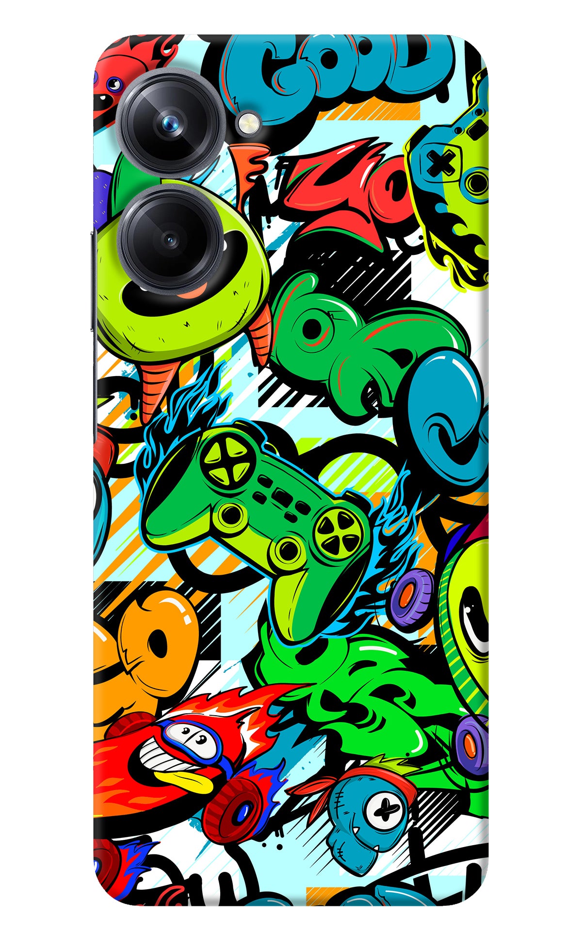 Game Doodle Realme 10 Pro 5G Back Cover