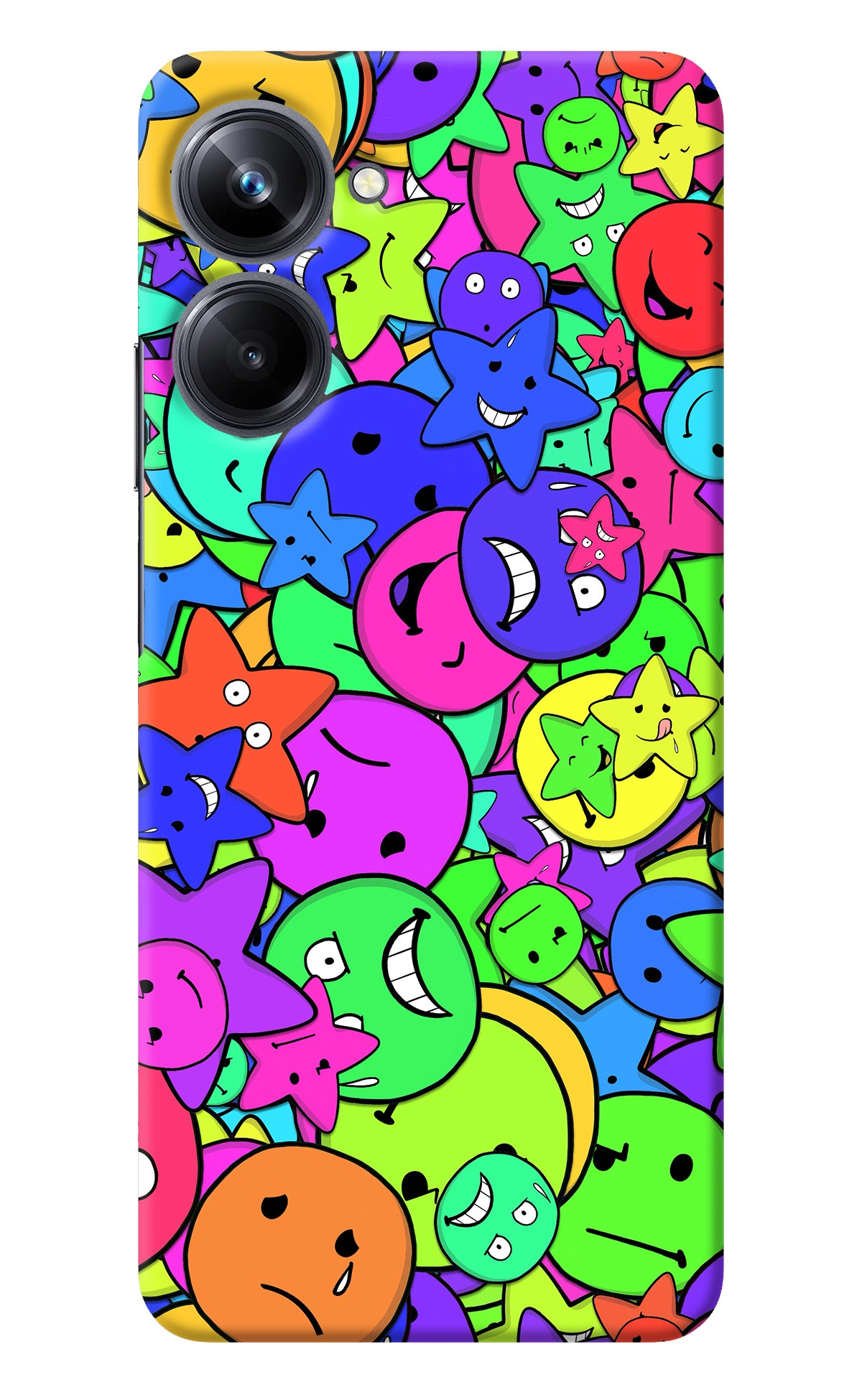 Fun Doodle Realme 10 Pro 5G Back Cover