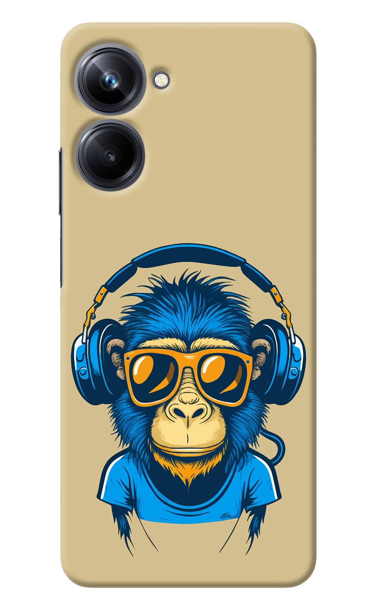 Monkey Headphone Realme 10 Pro 5G Back Cover