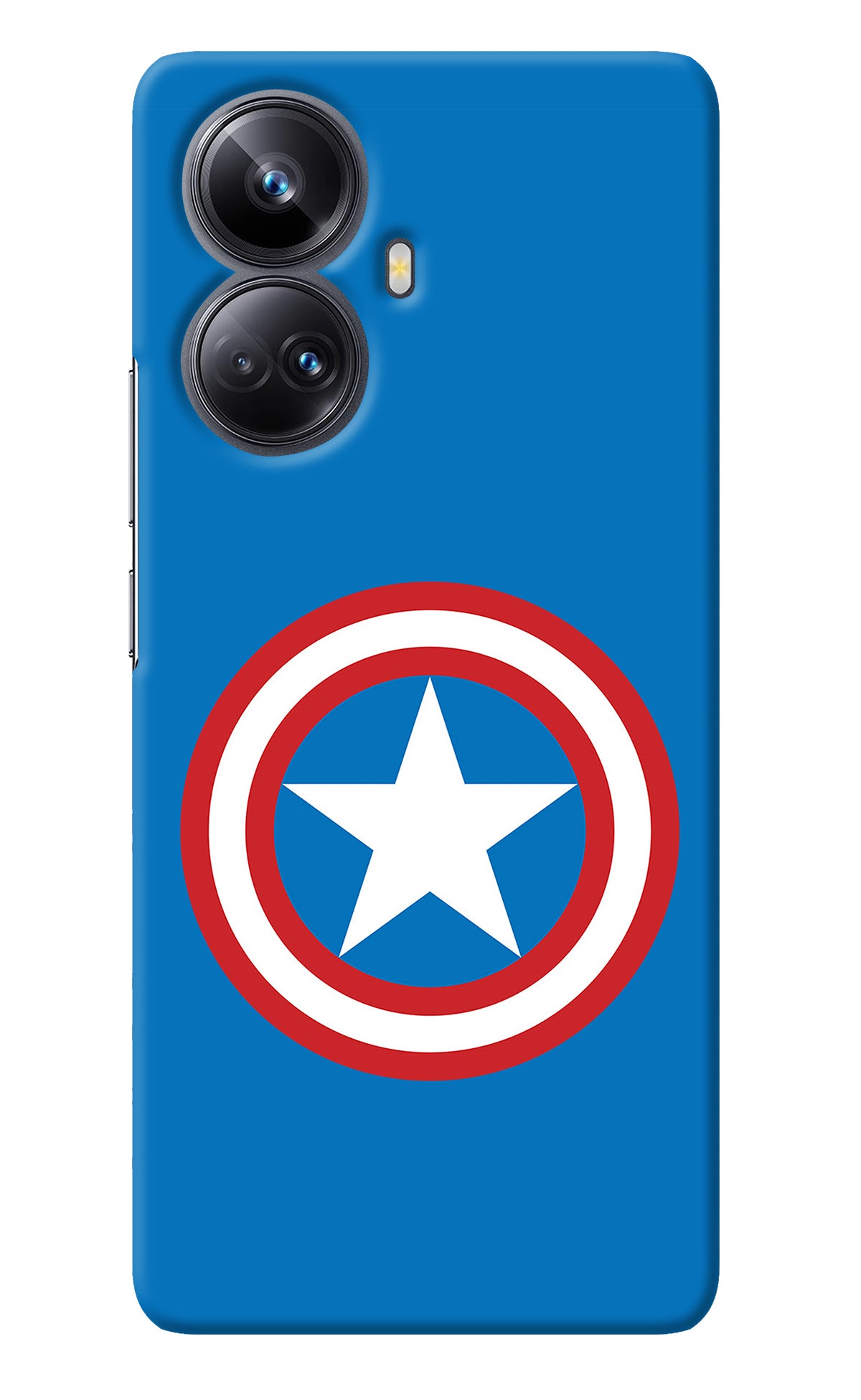 Captain America Logo Realme 10 Pro+ 5G Back Cover