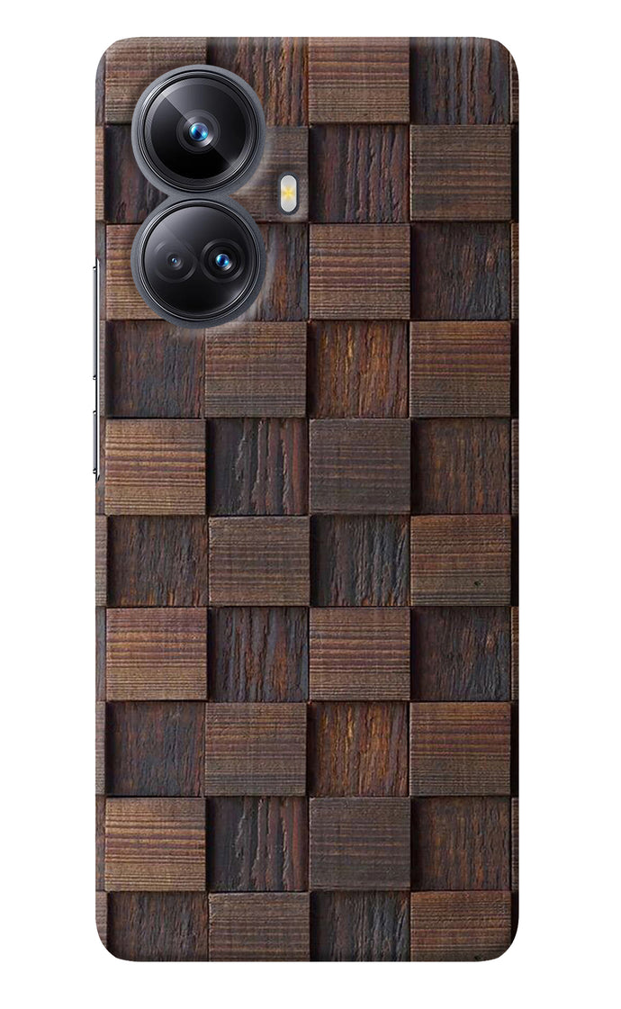 Wooden Cube Design Realme 10 Pro+ 5G Back Cover