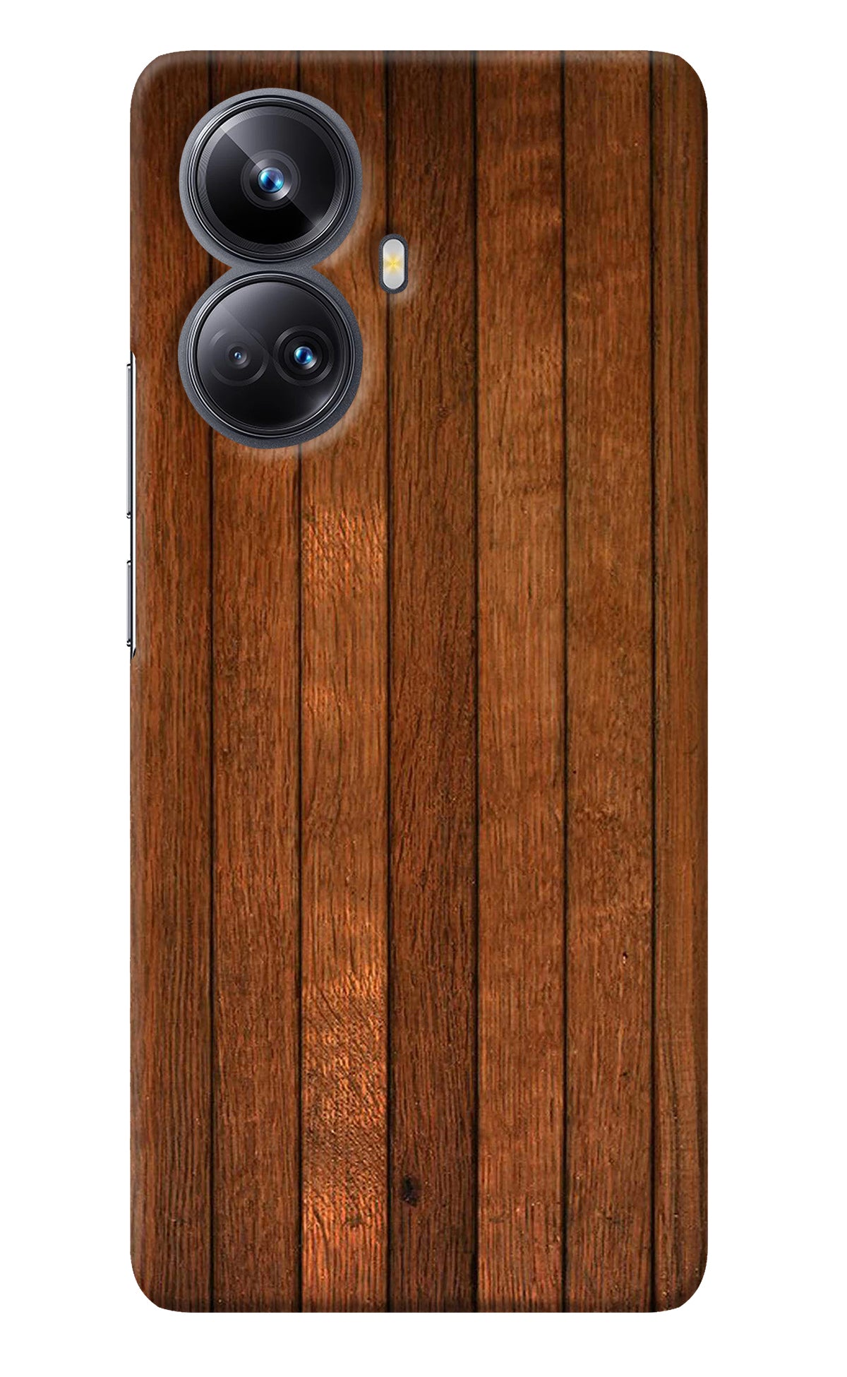 Wooden Artwork Bands Realme 10 Pro+ 5G Back Cover