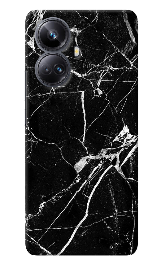 Black Marble Pattern Realme 10 Pro+ 5G Back Cover