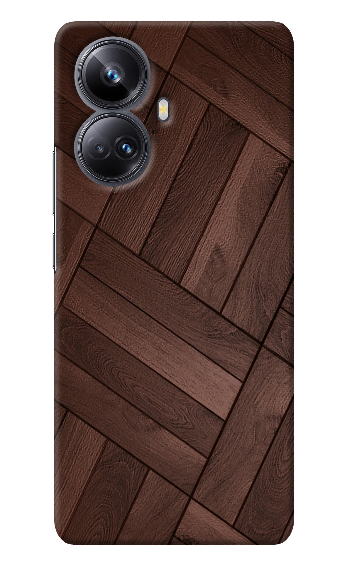 Wooden Texture Design Realme 10 Pro+ 5G Back Cover