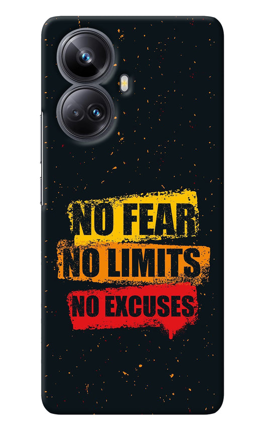 No Fear No Limits No Excuse Realme 10 Pro+ 5G Back Cover