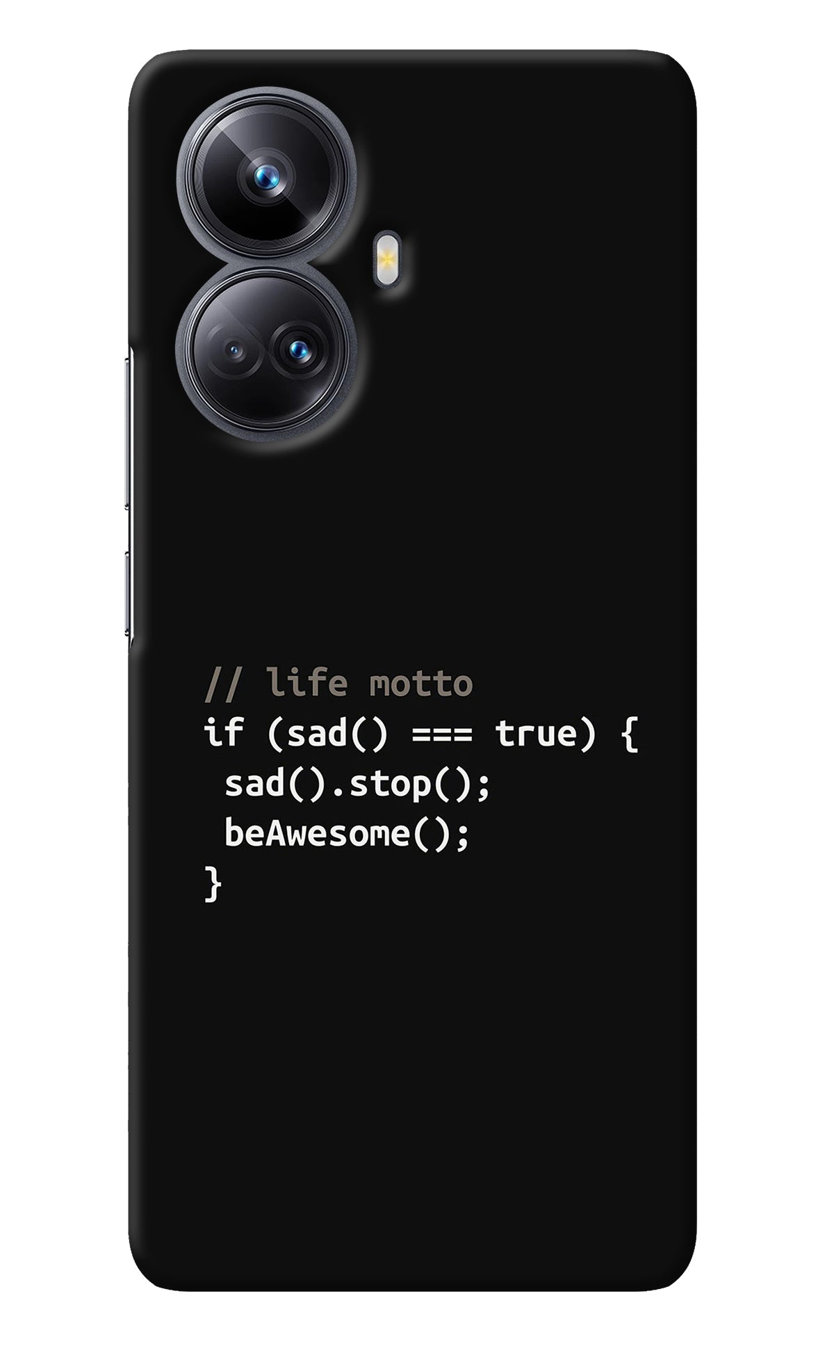 Life Motto Code Realme 10 Pro+ 5G Back Cover