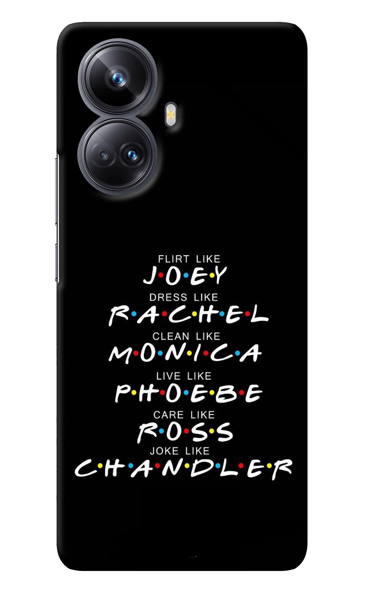 FRIENDS Character Realme 10 Pro+ 5G Back Cover