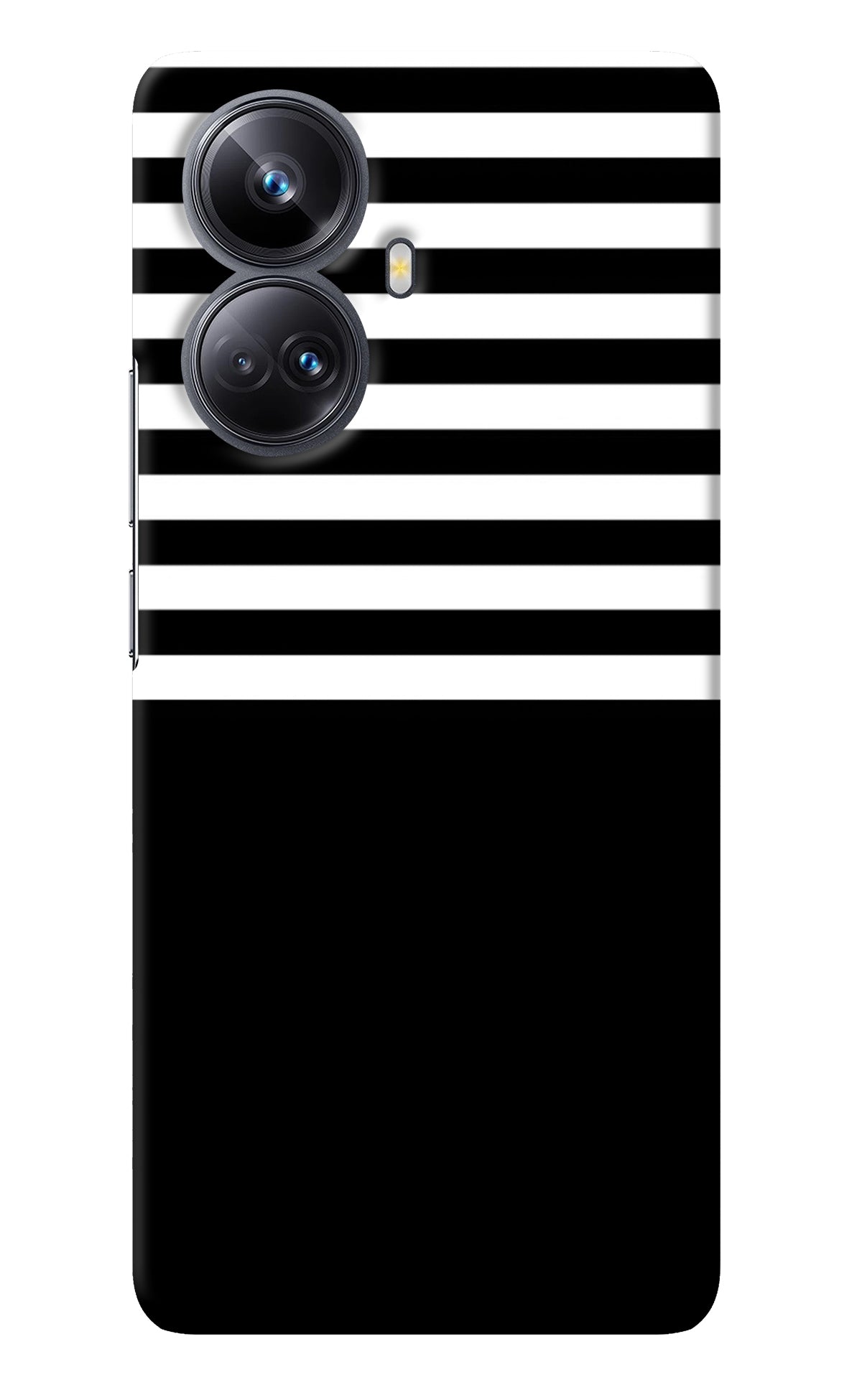 Black and White Print Realme 10 Pro+ 5G Back Cover