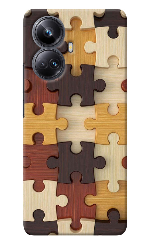 Wooden Puzzle Realme 10 Pro+ 5G Back Cover