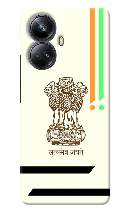 Satyamev Jayate Brown Logo Realme 10 Pro+ 5G Back Cover