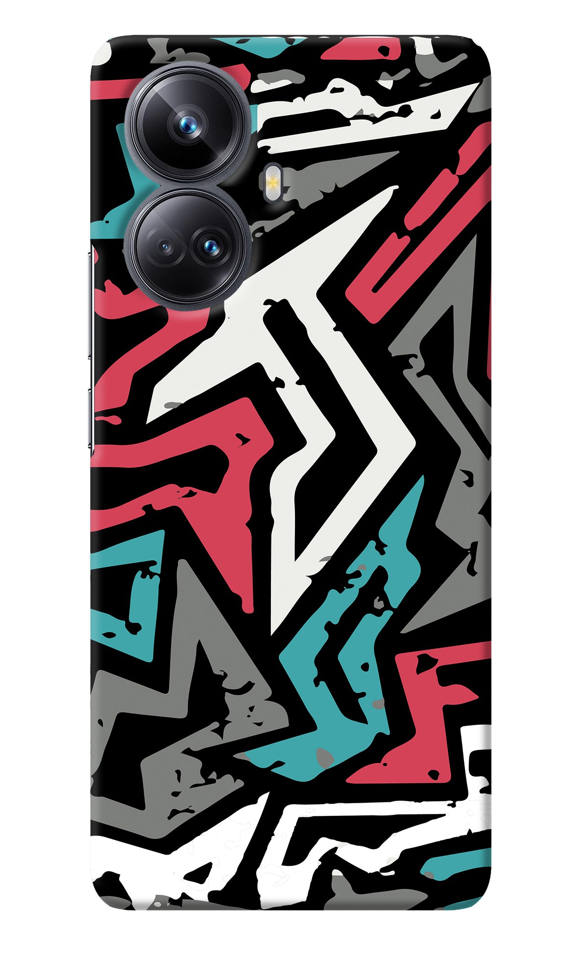 Geometric Graffiti Realme 10 Pro+ 5G Back Cover