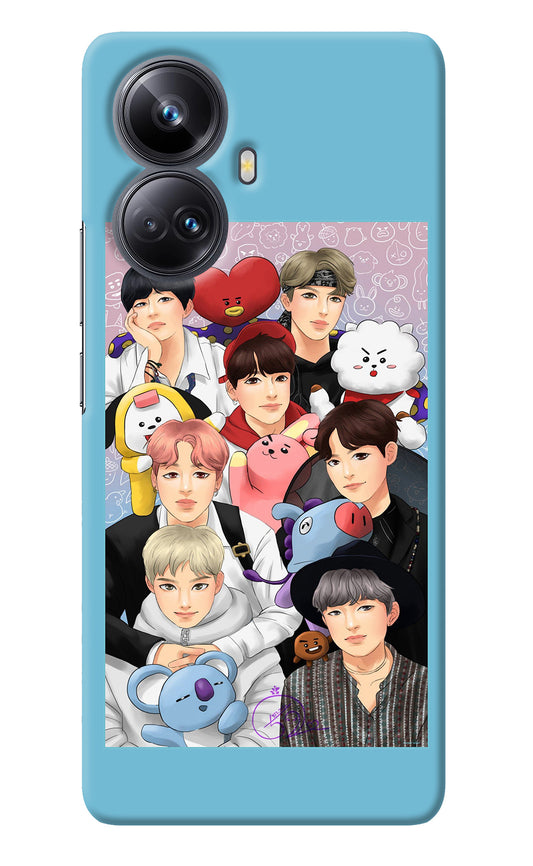 BTS with animals Realme 10 Pro+ 5G Back Cover