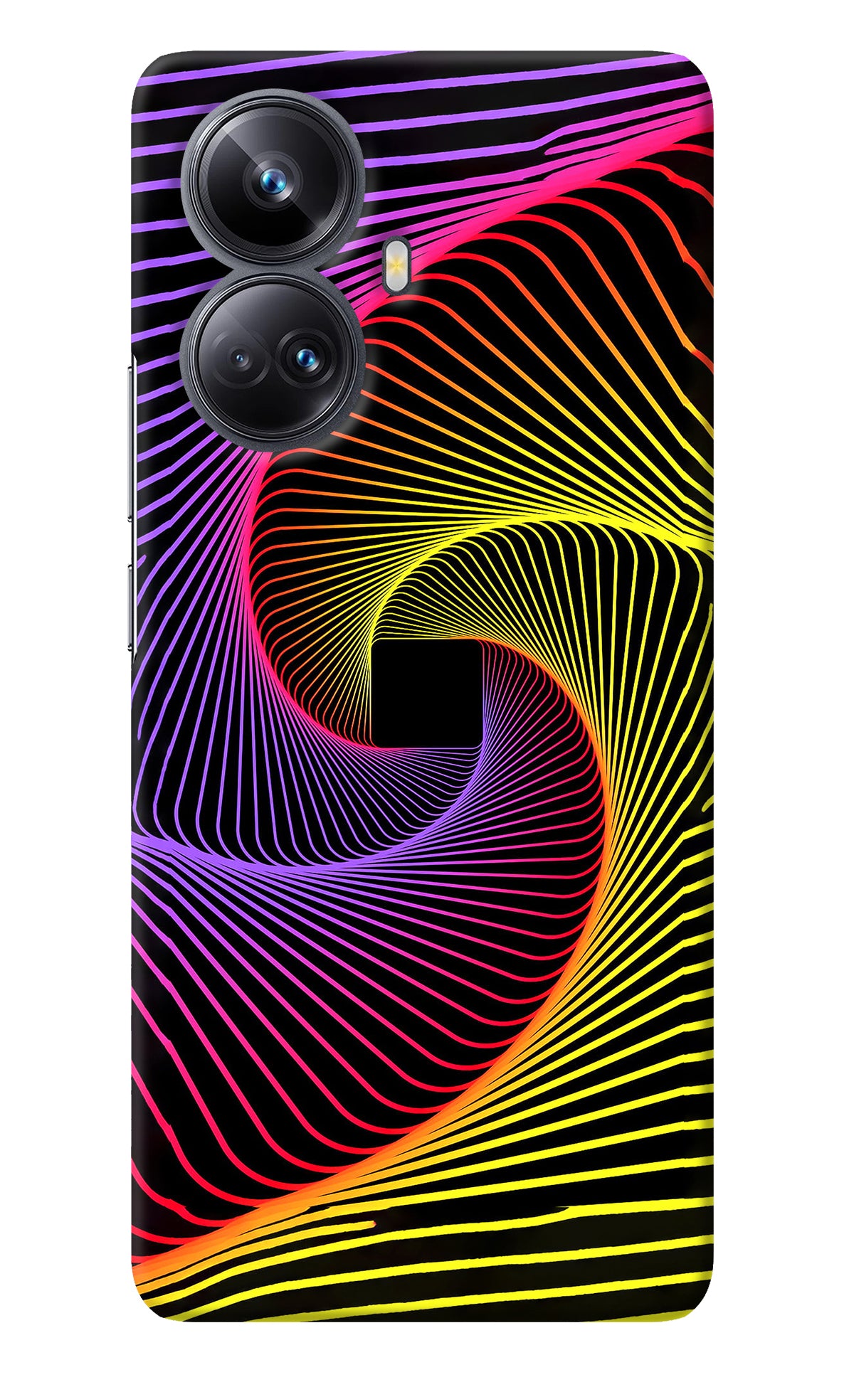 Colorful Strings Realme 10 Pro+ 5G Back Cover