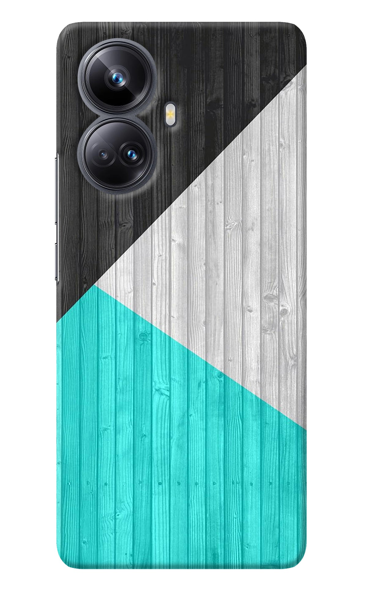 Wooden Abstract Realme 10 Pro+ 5G Back Cover