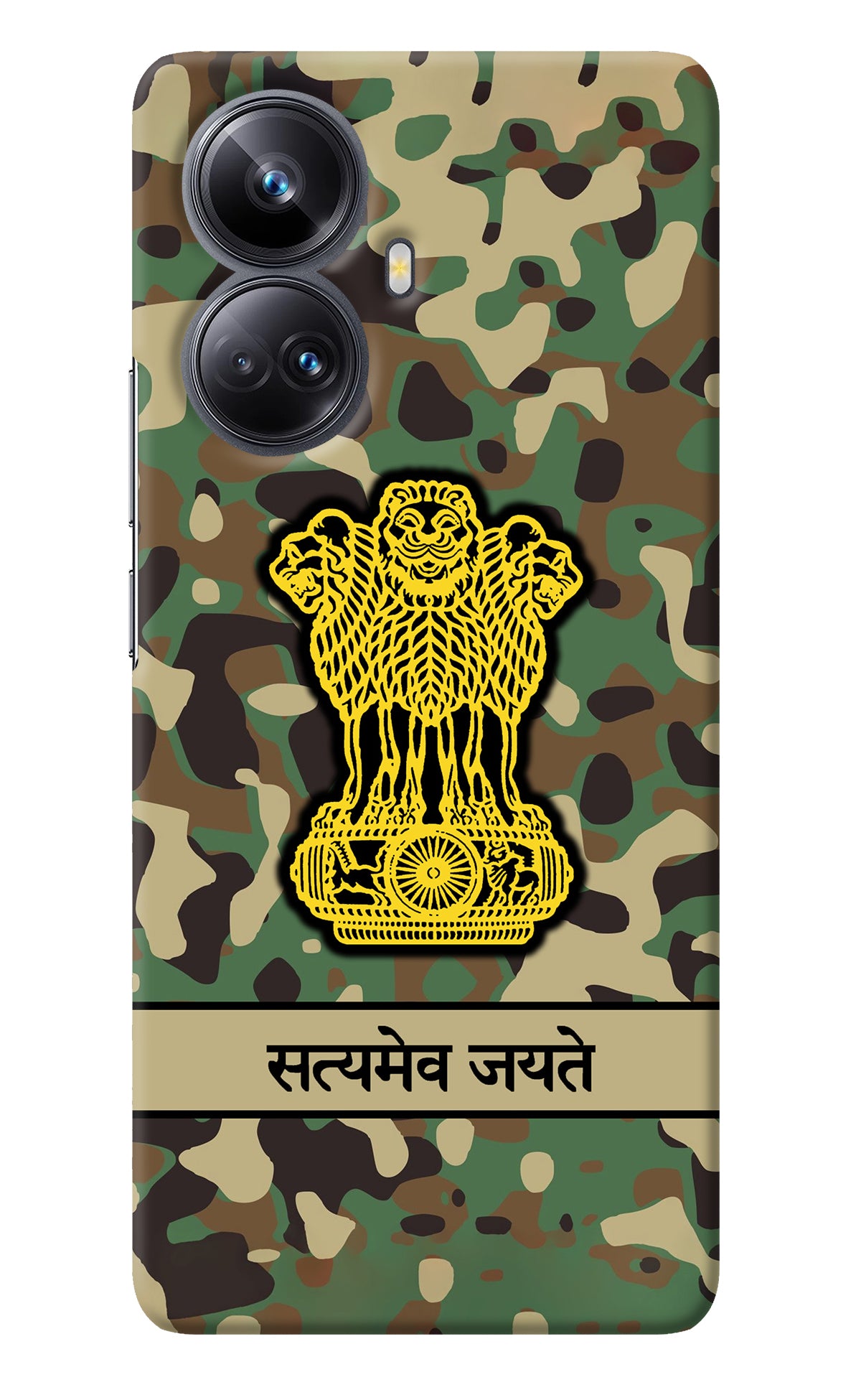 Satyamev Jayate Army Realme 10 Pro+ 5G Back Cover