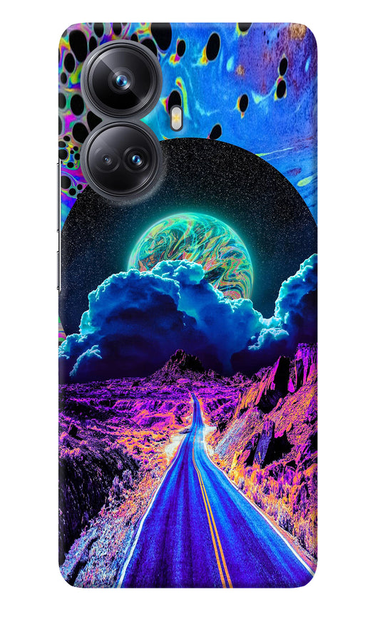 Psychedelic Painting Realme 10 Pro+ 5G Back Cover