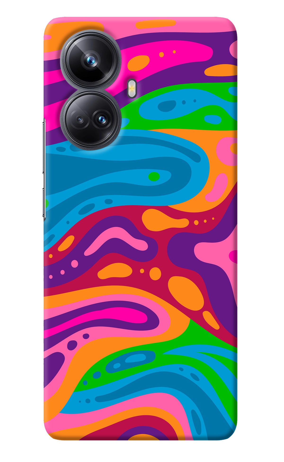 Trippy Pattern Realme 10 Pro+ 5G Back Cover