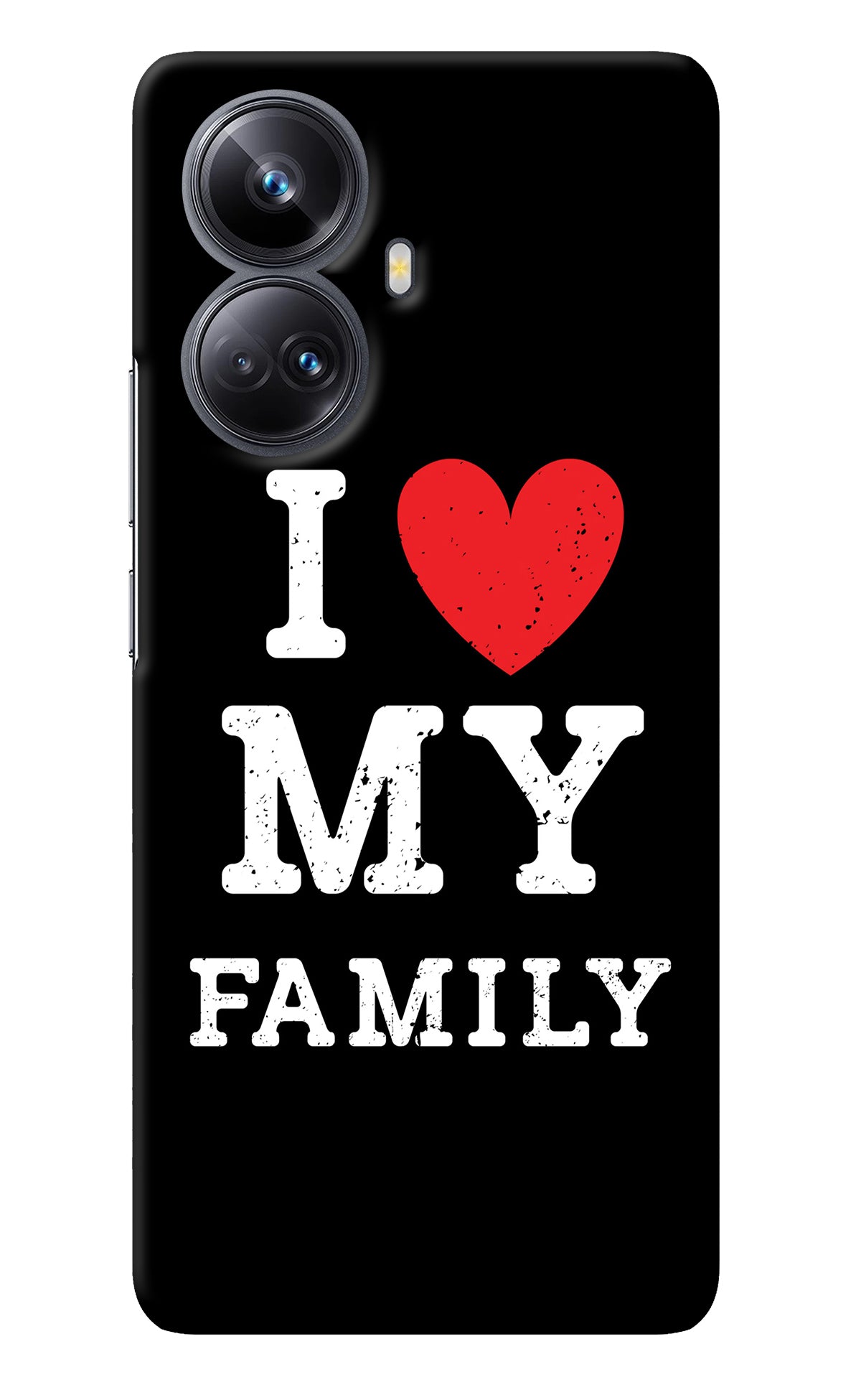 I Love My Family Realme 10 Pro+ 5G Back Cover